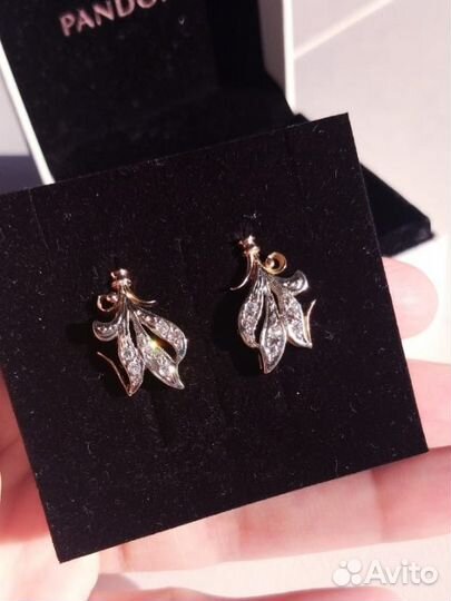 Серьги с бриллиантами СССР