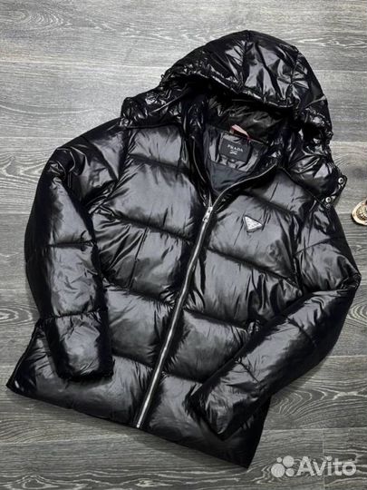 Пуховик prada био-пух