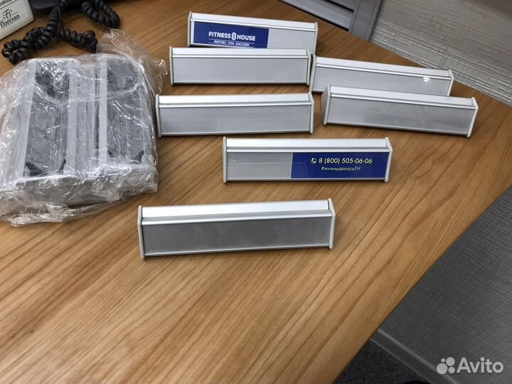 Таблички информационные настольные