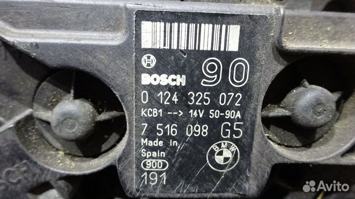 Генератор 90А n46 BMW E90 бмв 3 серии Е90