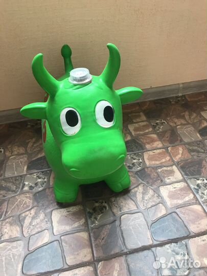Игрушка корова резиновая