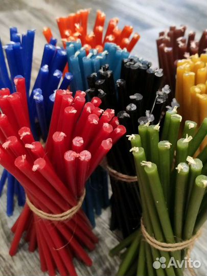 Свечи Восковые Освящено