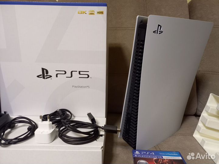 Sony Ps 5 с дисководом, 170 игр