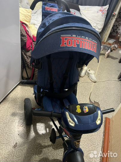 Велосипед детский с ручкой