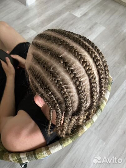 Плетение афрокос