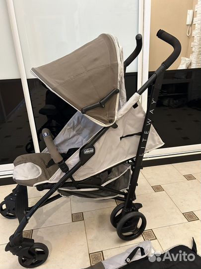 Прогулочная коляска chicco lite way