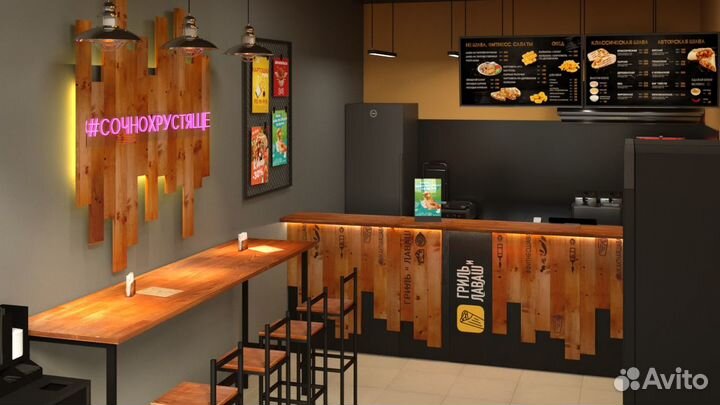 Павильон-шаурма по франшизе Гриль Лаваш