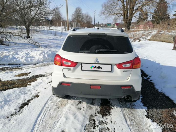 Mitsubishi ASX 2.0 CVT, 2010, битый, 224 543 км