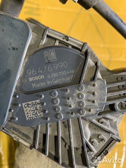 Заслонка дроссельная Chevrolet Aveo T250 V1,4