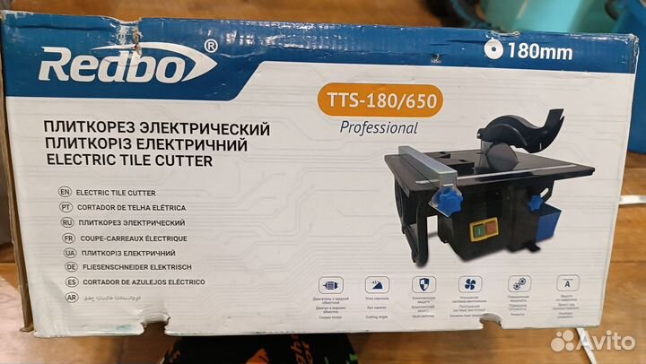 Станок плиткорез Redbo TTS-180/650 электрический