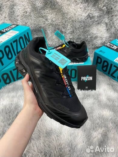 Salomon хт 6 Gore Tex Оригинал Черные Poizon