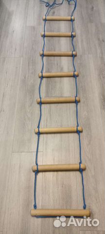 Веревочная лестница, трапеция и канат