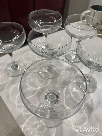 Бокалы-шале для шампанского