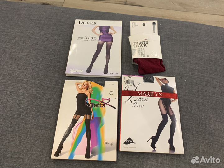 Колготки новые : H&M, lycra, gatta, dover