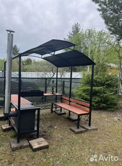 Мангал лофт