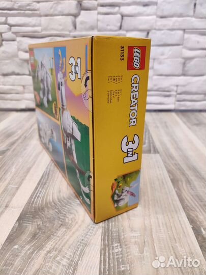 Lego 31133 Creator Белый кролик