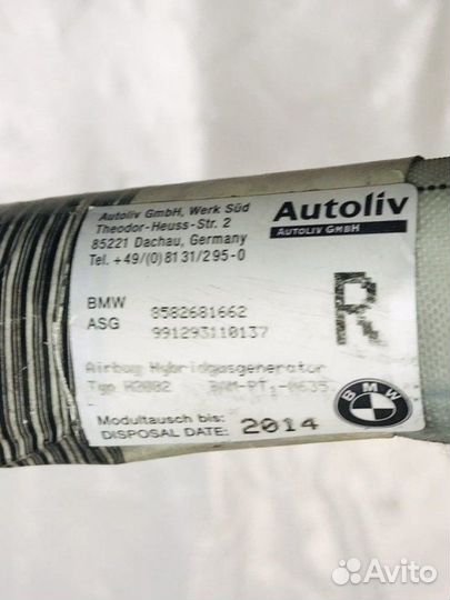 Шторка безопасности правая Bmw 3 E46