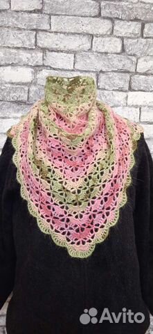 Бактус ручная работа (шейный платок)