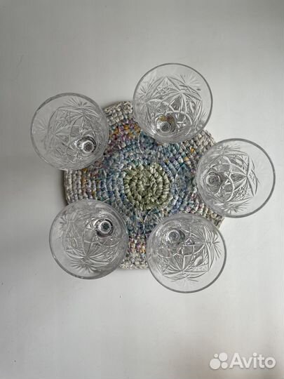 Хрустальные бокалы СССР