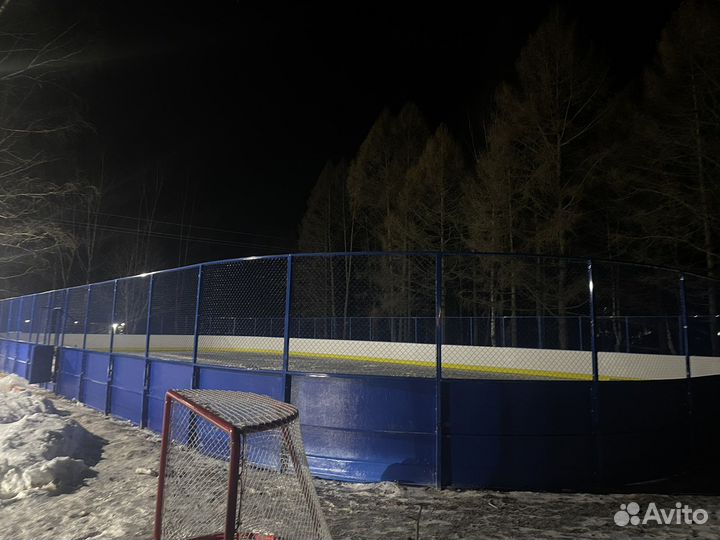 Хоккейная площадка от производителя