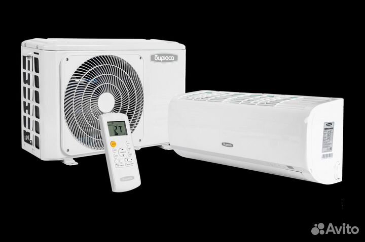 Кондиционер Бирюса Завод Midea B-09SIR inverter