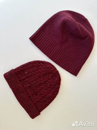 Комплект шарф и 2 шапки