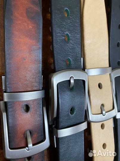 Ремень кожаный