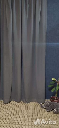 Тюль под лён серый. Новый