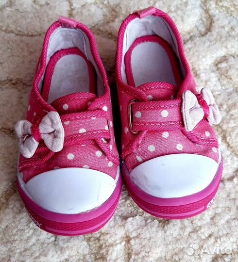 Обувь для девочки Кеды 25-27 р