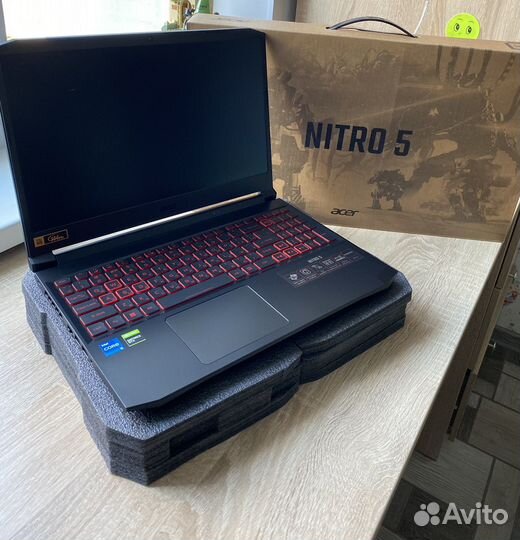Ноутбук Acer nitro 5 i5-11400H/512GB/GTX1650