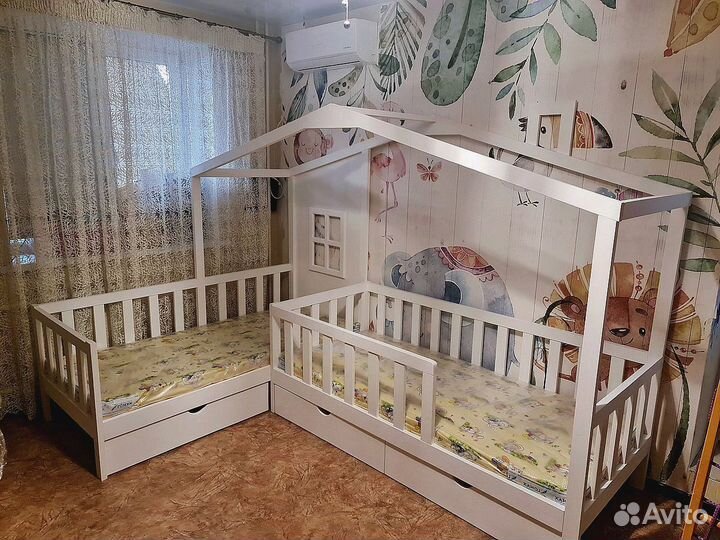 Кровать домик детская