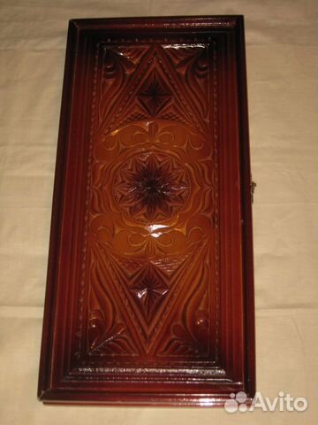 Нарды резные. Дерево