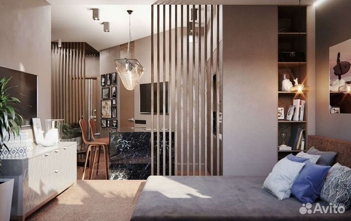 Декоративная перегородка, рейка