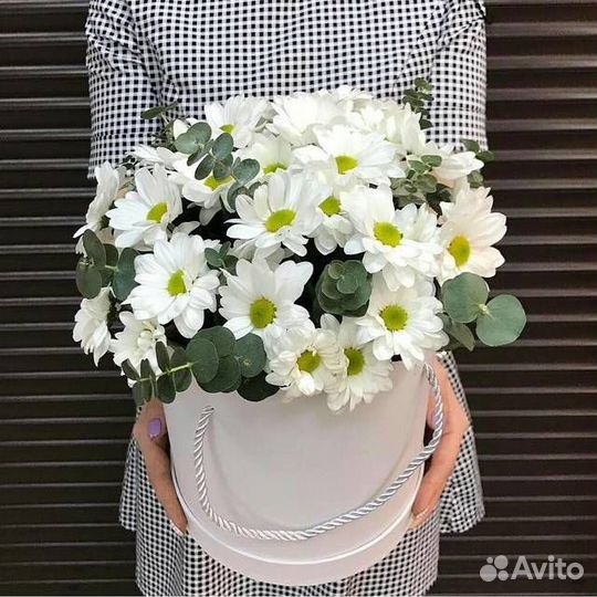 Цветы в коробке 005