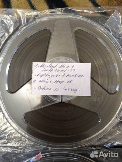 Бобины 18см импортные Rock катушки лента магнитная