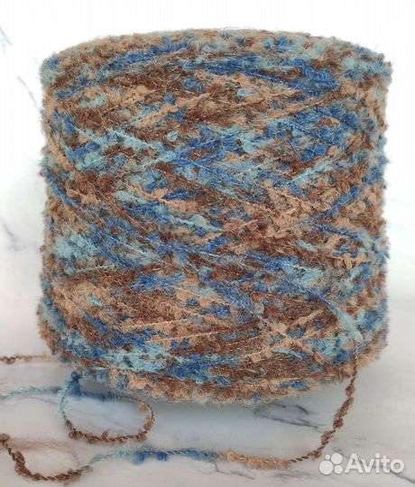 Пряжа Италия букле бобинная