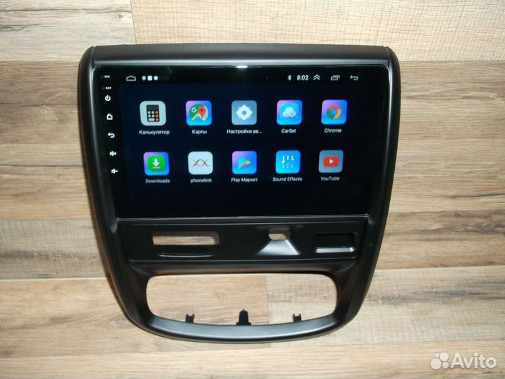 Магнитола Renault Duster Android GPS WiFi