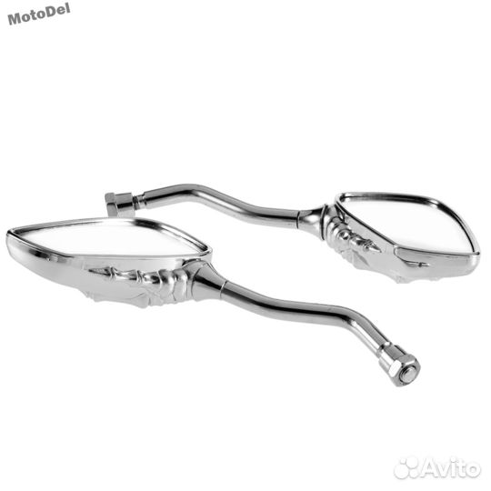 Зеркала для мотоцикла, скутера, квадроцикла, 2шт