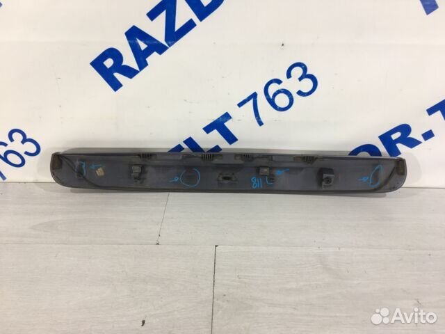 Накладка крышки багажника nissan qashqai J10 2.0 а