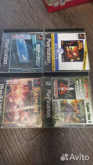 Диски с играми Playstation 1 (one)