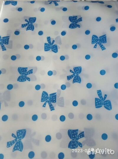 Штора для ванной тканевая