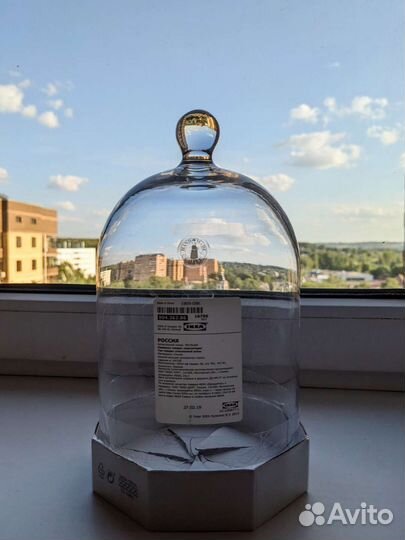 Клош стеклянный Икеа