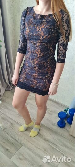 Ажурное платье