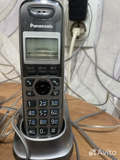 Радиотелефон Panasonic 2 трубки