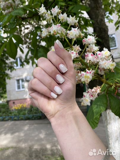 Наращивание,маникюр