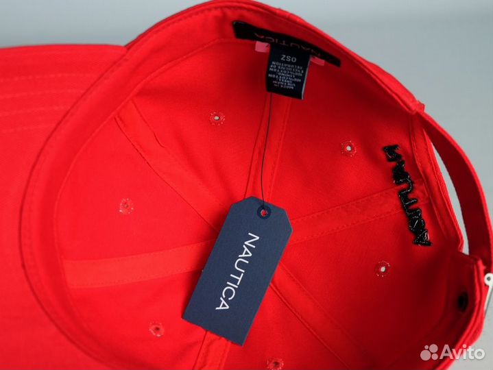 Красная бейсболка (глубокая) 