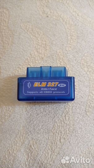 Elm327 obd2 сканер