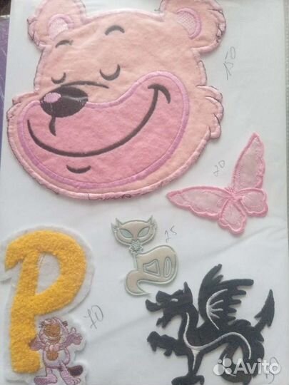 Нашивки с клеевой основой новые