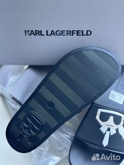 Karl lagerfeld оригинал сланцы унисекс