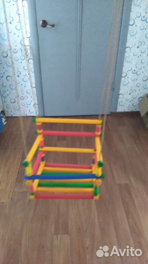 Садовая качеля бу